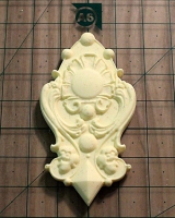 130-Декор пластик  3,4х6,2 см