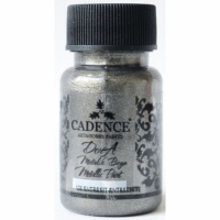 Акриловая краска Cadence Dora Metallic Paint, 50 мл, антрацит