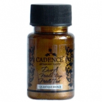 Акриловая краска Cadence Dora Metallic, 50 мл, античная бронза