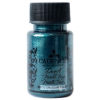 Акриловая краска Cadence Dora Metallic, 50 мл, турецкий синий