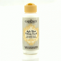 Лак акриловый матовый (велюровый) Cadence, 120 мл